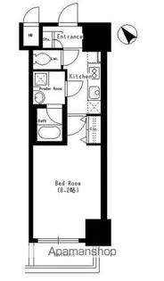 DORMOUSE CASTLE【3階】の間取り