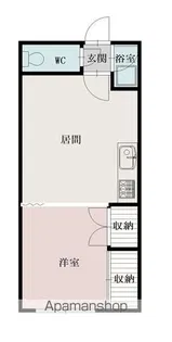 サンピア渡辺Ⅰ【302号室】の間取り