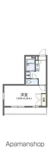 レオパレスレギューム【301号室】の間取り