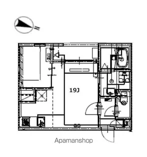 メイクスR守山【1階】の間取り