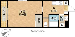アラモードⅠ【1階】の間取り