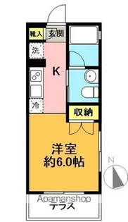 FARE北沢【103号室】の間取り