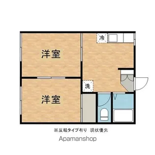 フレグランスⅠ【102号室】の間取り