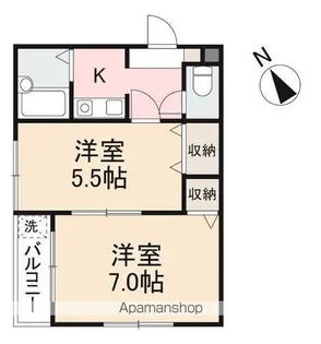 PERSON’S GEAR 林町【2階】の間取り