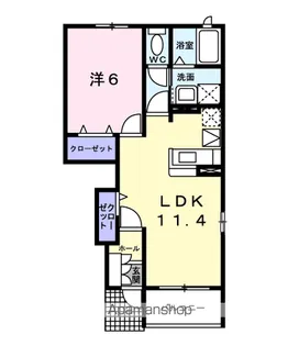 カランコエ【1階】の間取り