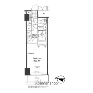 グランハイツ高田馬場【8階】の間取り