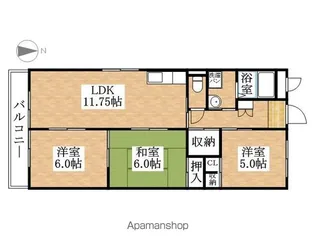 ジュニオ【4階】の間取り