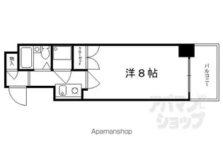 FUSE四条【402号室】の間取り