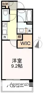リージア勾当台公園【6階】の間取り