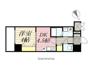 ラグゼナ松戸【8階】の間取り