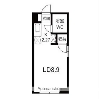 メゾンドマム【2階】の間取り