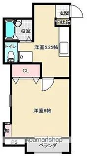 ベジタブルハイツ【1階】の間取り