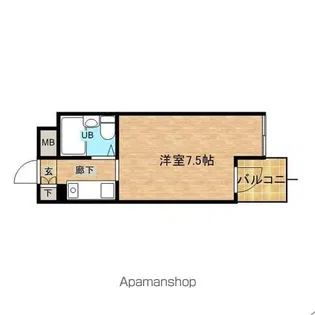 BILLION HILLS 東園田【1階】の間取り