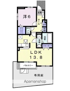 パークレジデンス【1階】の間取り