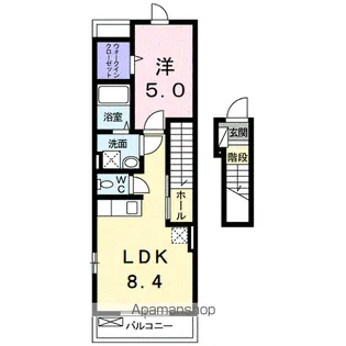 ルミエール【2階】の間取り