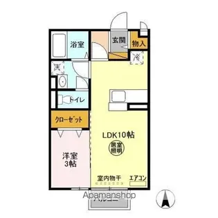 LAND パル【2階】の間取り