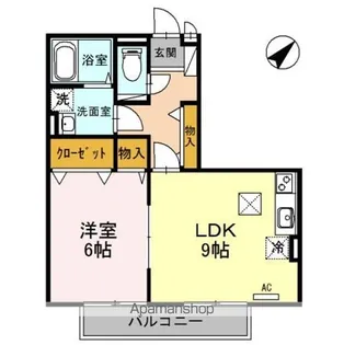 モナリエ【1階】の間取り