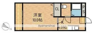 アミスターⅡ【2階】の間取り