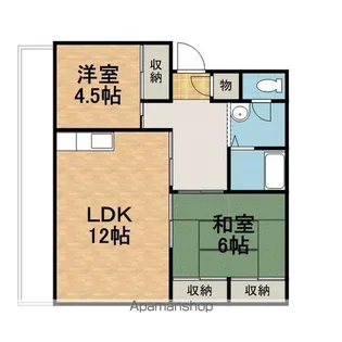 セントポーリア蜆塚【3階】の間取り