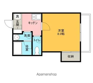 ハートワン御園【1階】の間取り