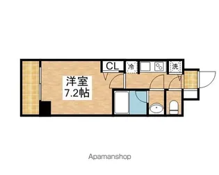 セイワパレス丸の内駅前プレミア【8階】の間取り