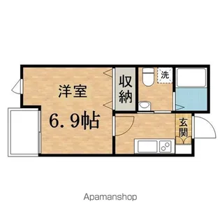 エマーレ永山【3階】の間取り