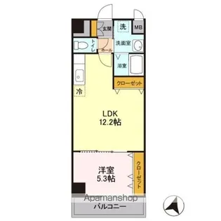 シャルマン【7階】の間取り