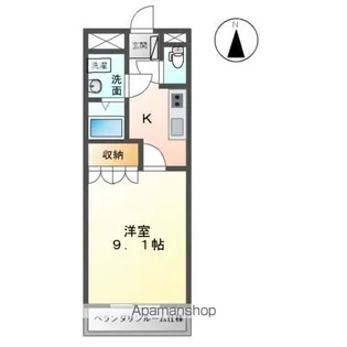 アグレストⅠ【1階】の間取り