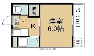 シャングリラ荒巻【A-102号室】の間取り