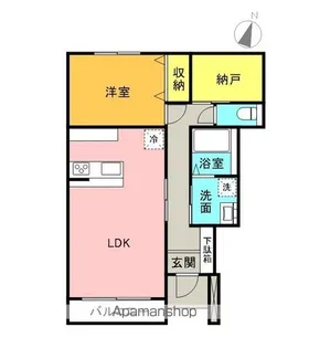 エヌシエルⅠ【102号室】の間取り