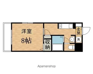 ホワイトレジデンス【3階】の間取り