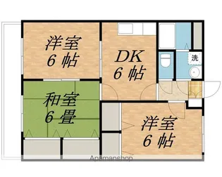 3DKの間取り画像