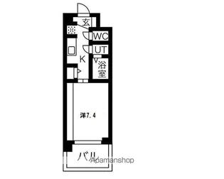 スプランディッド放出【1103号室】の間取り