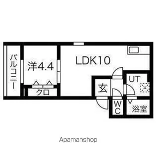 ル・ボヌール相川【1階】の間取り