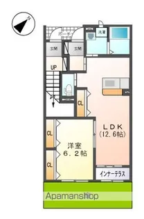 プランドール仙石原【1階】の間取り