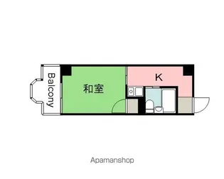 サンコーポ松ヶ峰【304号室】の間取り