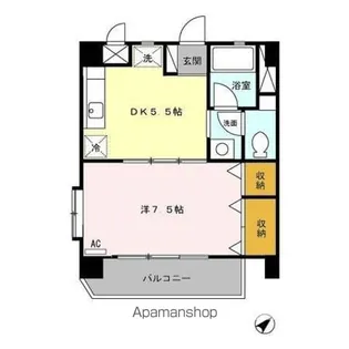 グローリぃー・スカイ【3階】の間取り