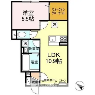 エントピアⅡ【1階】の間取り