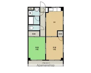 第5かね七ビル【1階】の間取り