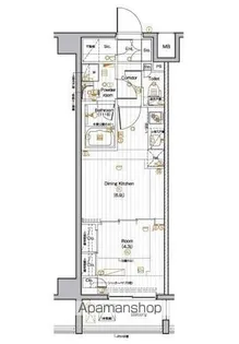 PREMIUMCUBE池袋本町【5階】の間取り