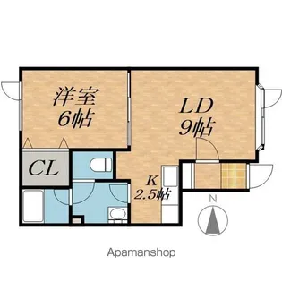 アーク・リビオンB【1階】の間取り