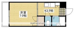 サントピア山越【4階】の間取り