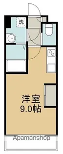 メルシャトレ宮城野【206号室】の間取り