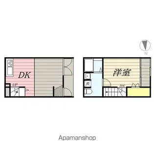 R−BOX津福Ⅲ【5号室】の間取り
