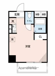 エスモア銀座イースト【702号室】の間取り