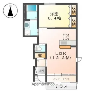 サンフィットⅢ【1階】の間取り