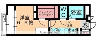 レオパレスフォレスト小倉【2階】の間取り