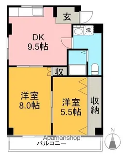 10POINTS【3階】の間取り