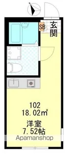 クレール弘明寺【1階】の間取り