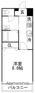 オーブ【2階】の間取り